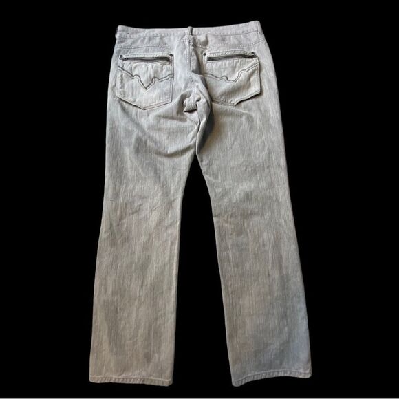 Inc International Concepts Berlin Slim Straight Gray distressed jeans 38X32 - Picture 2 of 8